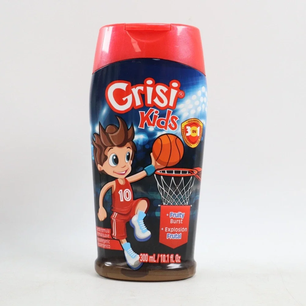 2 PACK Manzanilla Grisi Kids Shampoo for Boys Lightening Shampoo w/ Chamomille